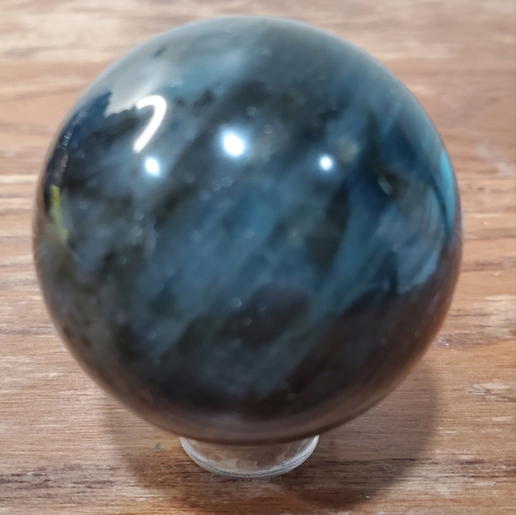 Labradorite Crystal Sphere 41mm - Picture 5 of 13